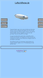 Mobile Screenshot of luftschiffreise.de